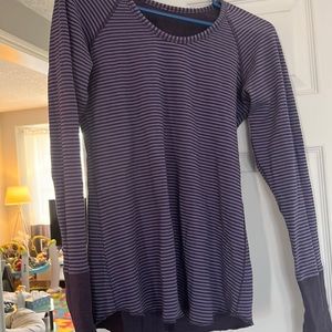 Lulu lemon reversible long sleeve top